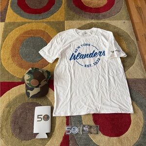 New York Islanders 50th Anniversary NHL Hockey Bundle Set of 5 Items Adult
